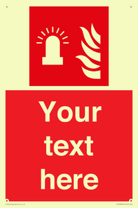 Custom Fire: Fire alarm flashing light